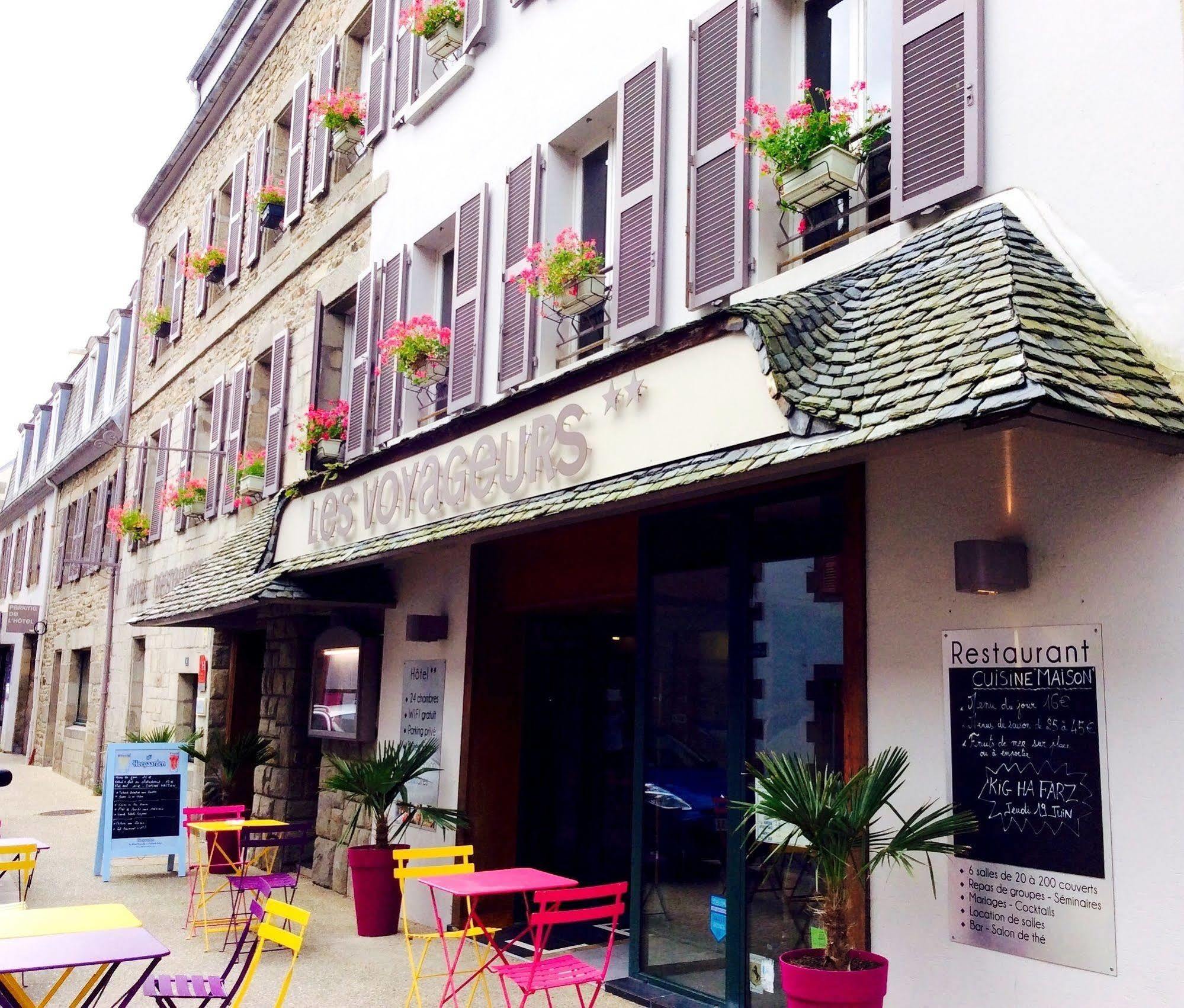 Les Voyageurs Hotel Saint-Renan Bagian luar foto